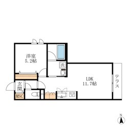 （仮称）西蒲田4丁目メゾンの物件間取画像